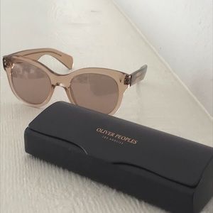 Oliver Peoples sunglasses with case